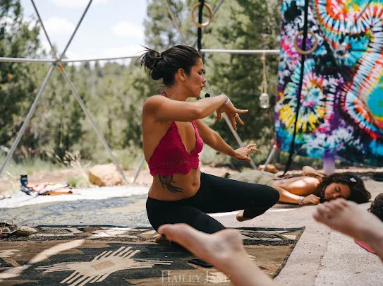 Chata guiding an emotional alchemy movement journey