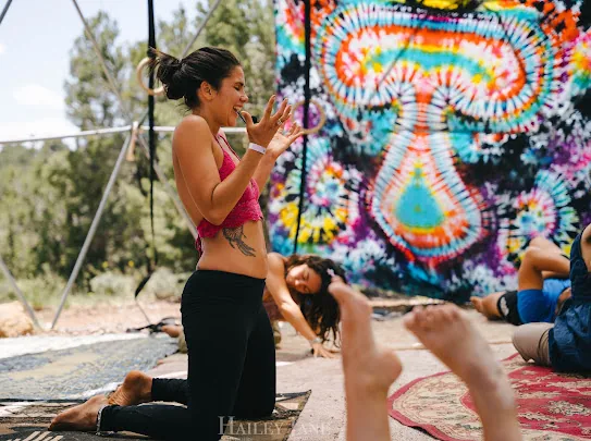 Chata holding space in the movement journey