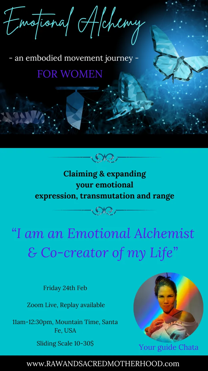Emotional Alchemy — an embodied movement journey for women