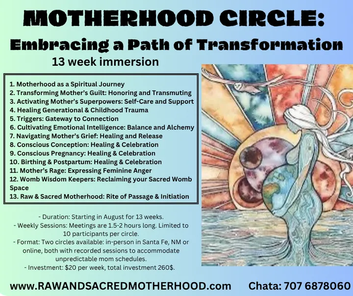 Motherhood Circle — a 13-week immersion