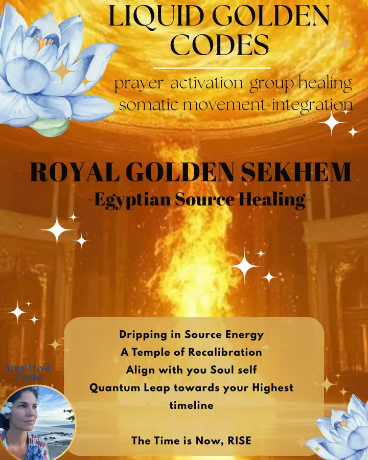 Royal Golden Sekhem — Egyptian Source Healing, Lower Puna, Hawai‘i