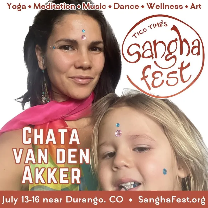 Chata van den Akker at Tico Time’s Sangha Fest — Durango, Colorado