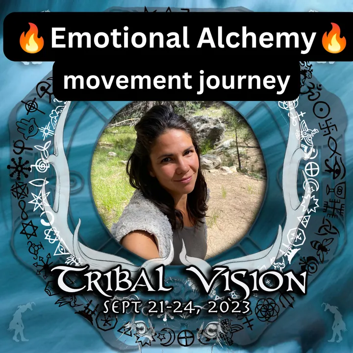Emotional Alchemy movement journey at Tribal Vision, September 2023