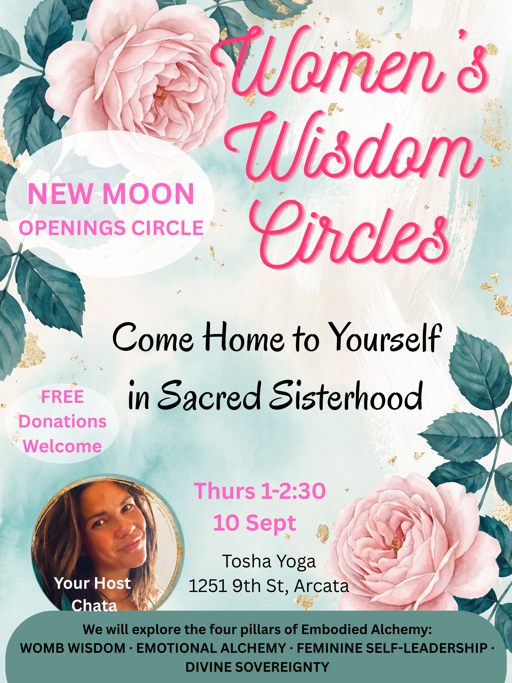 Women's Wisdom Circle: New Moon Opening — Come Home to Yourself in Sacred Sisterhood